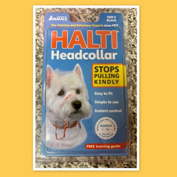 The Company of Animals Halti Head Collar for Dogs - Black - Size 0 - Picture 1 of 4